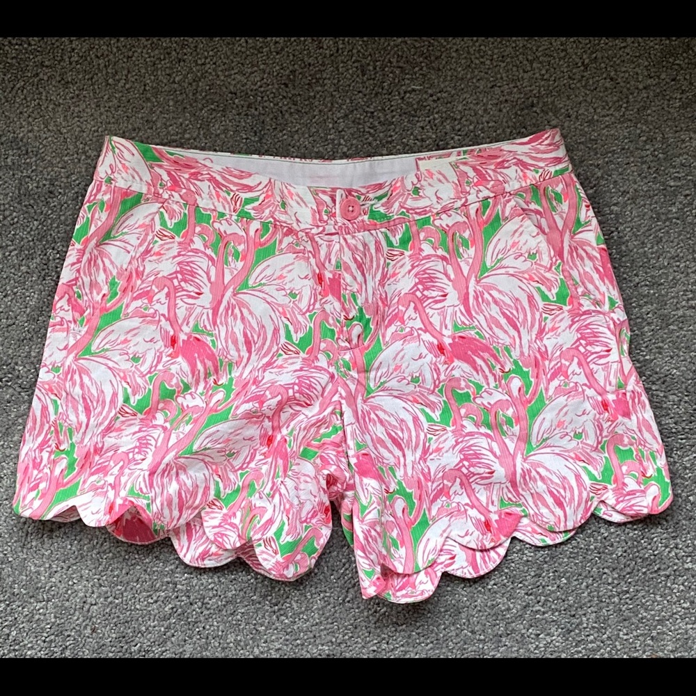 Lily Pulitzer Pink Flamingo Shorts